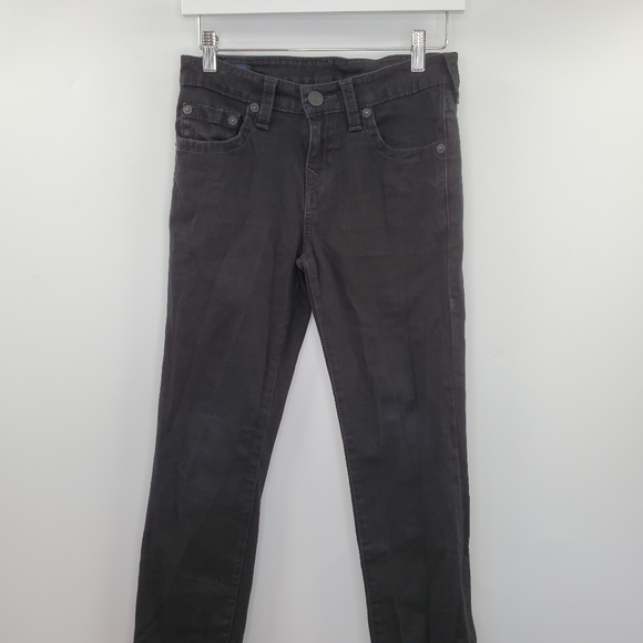 True Religion Skinny Black Jeans Back Pocket Flap - Picture 2 of 8